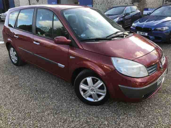 2005 '05' Renault Grand Scenic 1.6 Dynamique Petrol Manual 7 Seater MPV. Px Swap