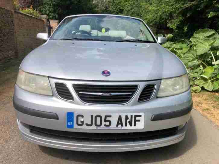 2005-05 SAAB 9-3 2.0T TURBO VECTOR CONVERTIBLE CABRIOLET AUTO AUTOMATIC - 96K -
