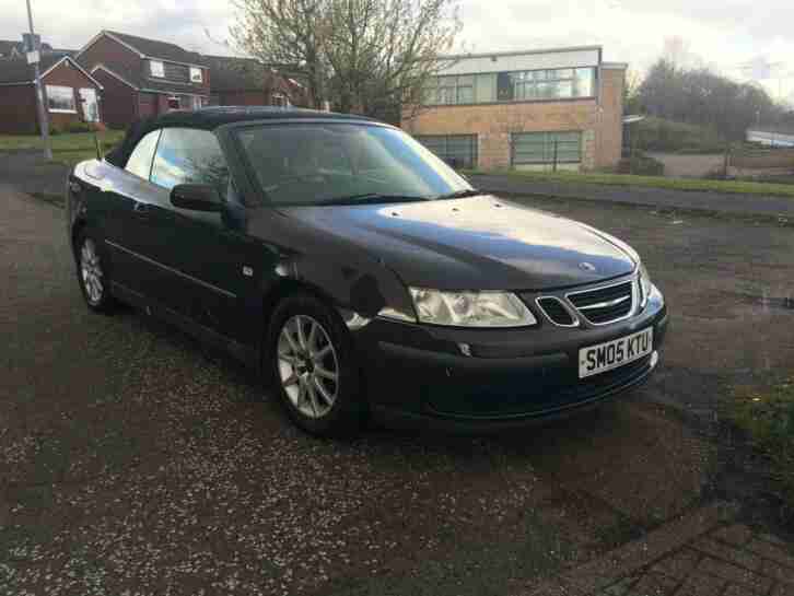 2005 05 Saab 9 3 2.0T Auto Convertible Cabriolet Full Leather Interior MOT 04 20