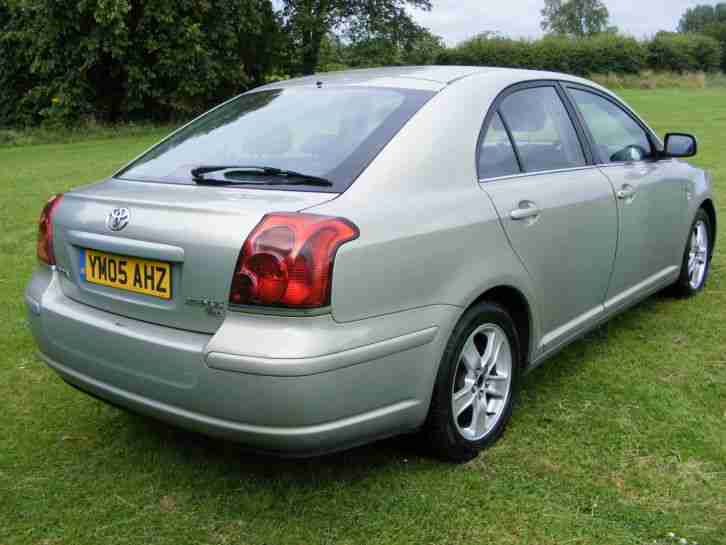 2005-05 TOYOTA AVENSIS 2.0 D-4D T3-X MET SILVER MOT MARCH 2016 £680