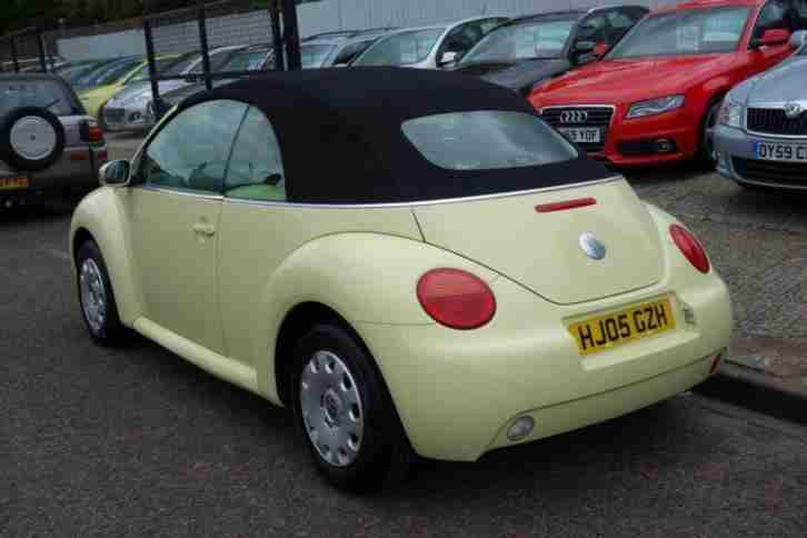 2005 05 VOLKSWAGEN BEETLE 1.4 16V 2D 74 BHP