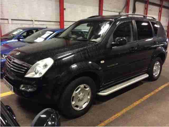 2005 - 2006 SSANGYONG REXTON 2.7 XDi SX 270 AUTO 4x4 Jeep SUV 4wd LEATHER Estate