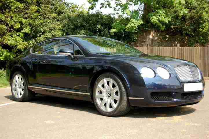 2005 54 Bentley Continental GT in Dark Sapphire