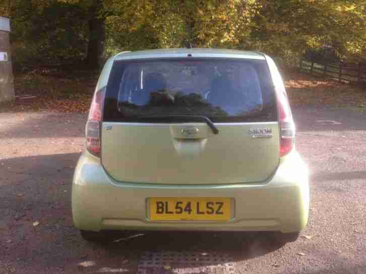 2005-54-DAIHATSU SIRION 1.0 S 5 DOOR HATCH, 2FORMER OWNERS ONLY £30 PER YEAR TAX