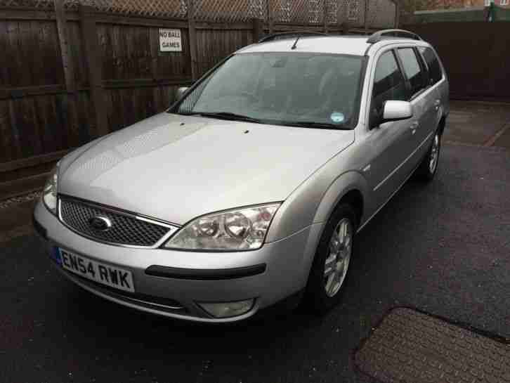 2005 54 FORD MONDEO 2.0 TDCI Diesel GHIA Estate SILVER, 143k Miles, FSH,Full MOT