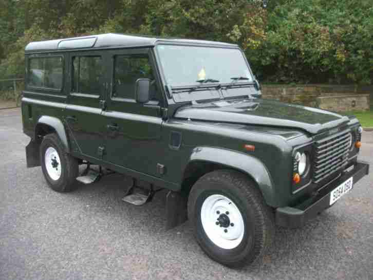 2005 54 Land Rover 110 Defender 2.5 Td5 County station wagon turbo diesel 4x4