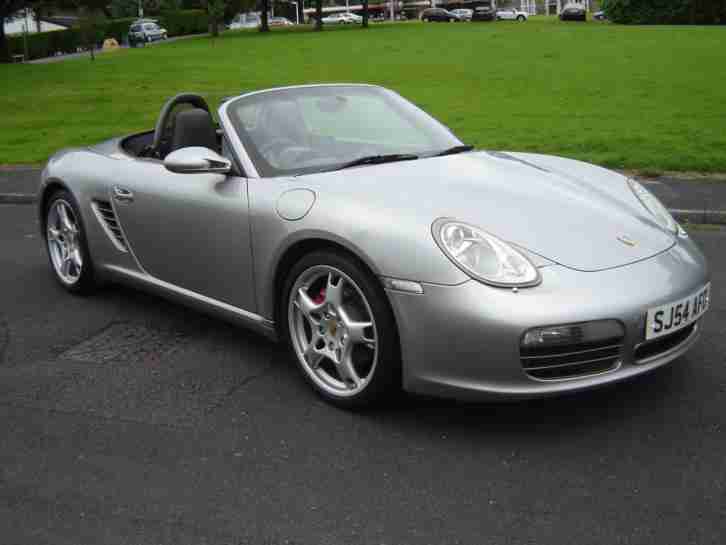 2005 54 PORSCHE BOXSTER S 3.2 CONVERTIBLE 6 SPEED MANUAL