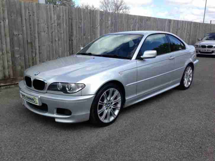 2005 55 BMW 318 CI SPORT 2.0, 2 DOOR COUPE, METALIC SILVER, PETROL