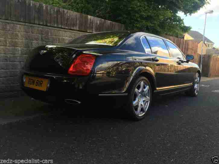 2005/55 Bentley Flying Spur 6.0 W12 Twin Turbo 550 Bhp Beluga Black Px Swap Swop