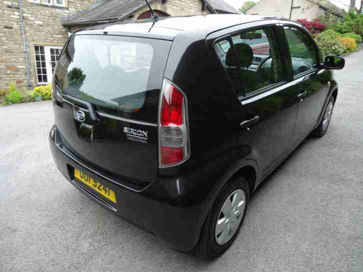 2005 55 DAIHATSU SIRION 1.0S 5 DOOR ONE LADY OWNER 0NLY 41550 MILES FULL MOT