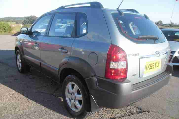 2005 55 HYUNDAI TUCSON 2.0 CDX CRTD 4WD 5D 111 BHP DIESEL