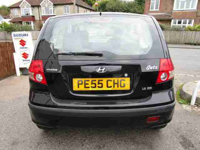 2005 55 Hyundai Getz 1.3 GSi 3dr Black 34k Mls