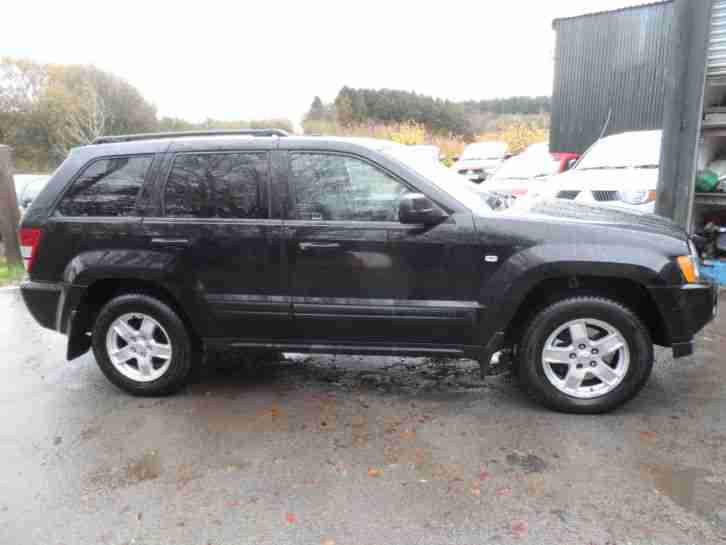 2005 55 JEEP GRAND CHEROKEE 3.0 CRD AUTO STEALTH , METALLIC BLACK, 119K
