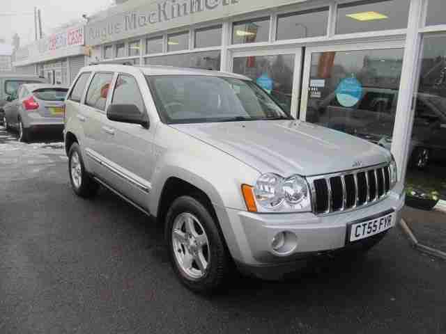 2005 55 JEEP GRAND CHEROKEE 3.0 V6 CRD LIMITED 5D AUTO 215 BHP DIESEL
