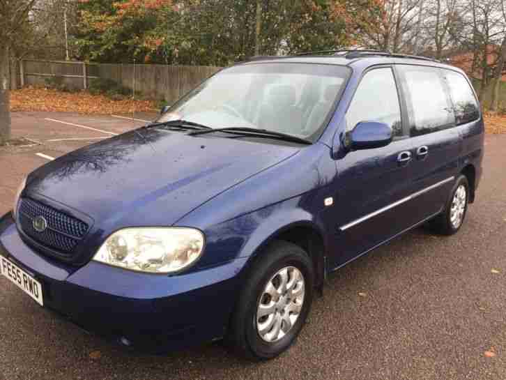 2005 55 KIA SEDONA 2.5 V6 L 7 SEATER, LOW MILES 70K, RUNS AND DRIVES VERY WELL