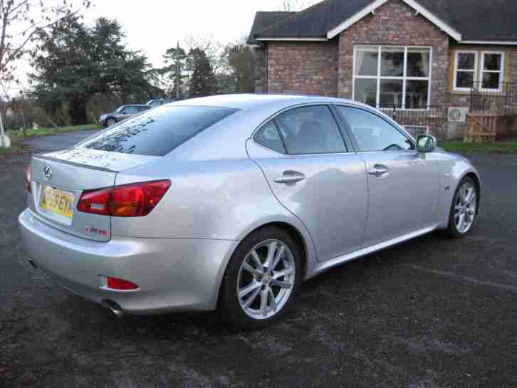 2005 (55) LEXUS IS 250 SPORT SILVER Fully loaded Sat nav DVD bluetooth sunroof