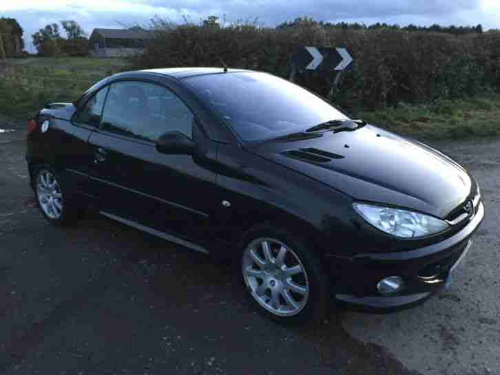 2005 (55) PEUGEOT 206 CC ALLURE CONVERTIBLE FULL MOT RUNS/DRIVES GREAT! BARGAIN!