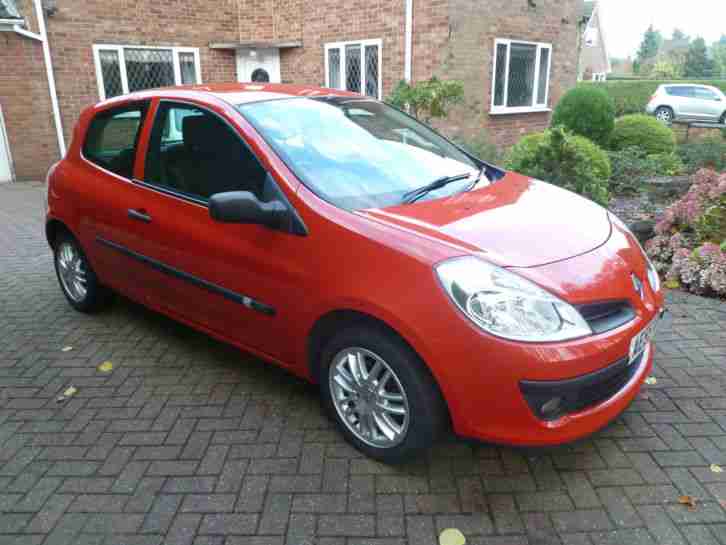 2005 55 PLATE CLIO EXTREME DCI 68 RED