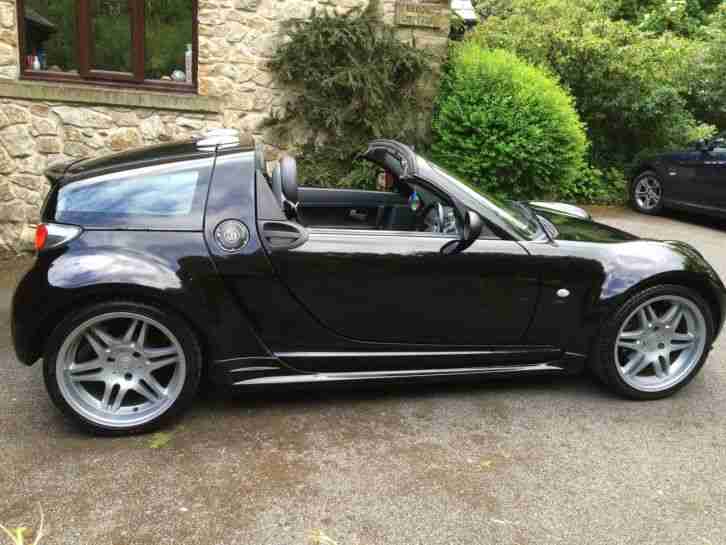 2005 55 PLATE SMART ROADSTER COUPE BRABUS XCLUSIVE BLACK