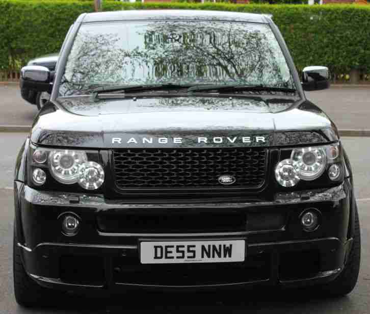 2005 55 RANGE ROVER SPORT TDV6 HSE A BLACK