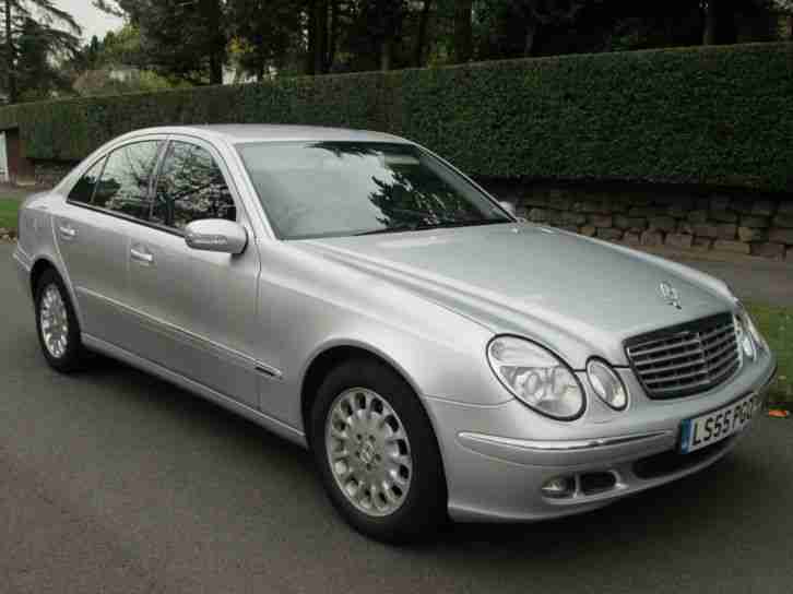 2005 55-REG Mercedes-Benz E220 2.2 CDI Auto Elegance. LEATHER. ALLOYS. CD.