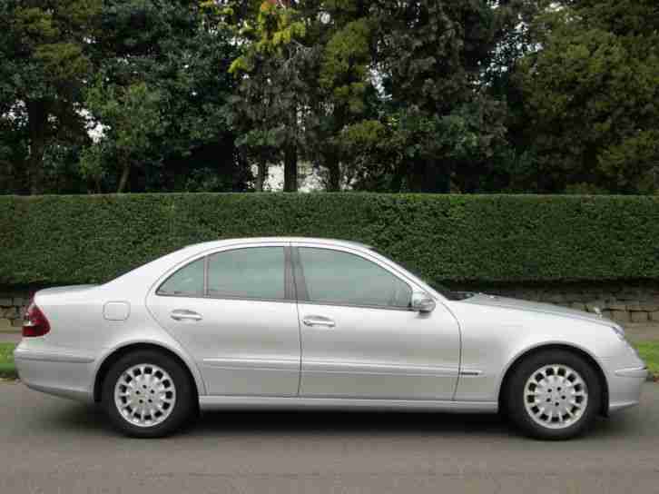 2005 55-REG Mercedes-Benz E220 2.2 CDI Auto Elegance. LEATHER. ALLOYS. CD.