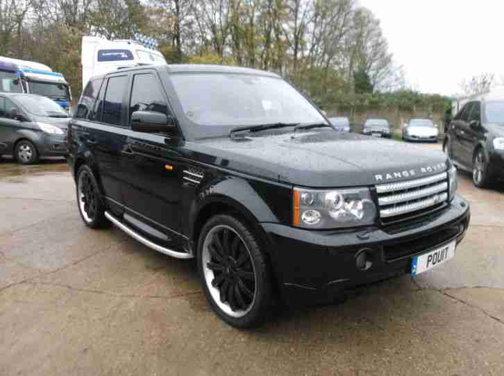 2005 (55) Range Rover Sport Hse Black With Black leather