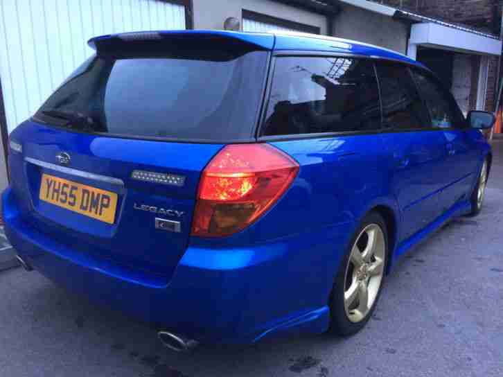 2005 55 Subaru Legacy GT WR Ltd Limited 2.0 Twinscroll, STi front lip spoiler