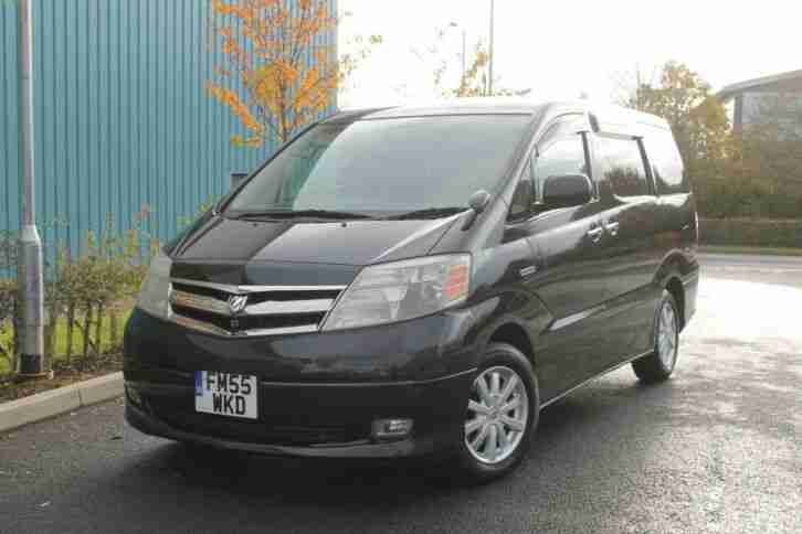 2005 55 TOYOTA ALPHARD HYBRID 2.4 AUTO FACELIFT BLACK ESTIMA