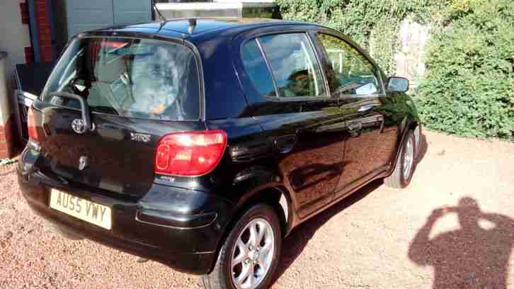 2005 55 TOYOTA YARIS T SPIRIT vvti 1.0 5DOOR BLACK