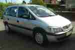 2005 55 VAUXHALL ZAFIRA 1.6 LIFE 7 SEATS.