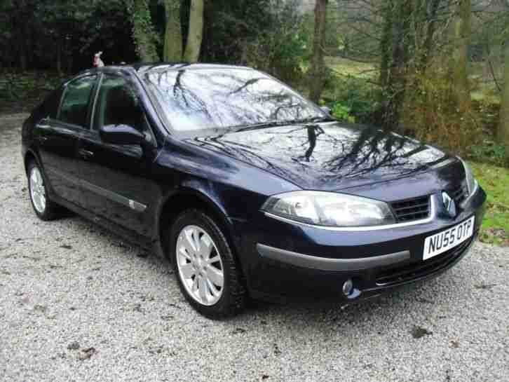 2005 55 reg RENAULT LAGUNA EXPRESSION NEW SHAPE BLUE 2.0 TOW BAR PART EXCHANGE