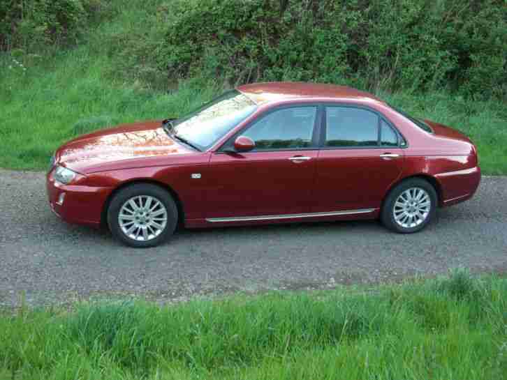 2005 (55 reg)ROVER 75 DIESEL CONNOISSEUR CDTI RED, LOW MILAGE