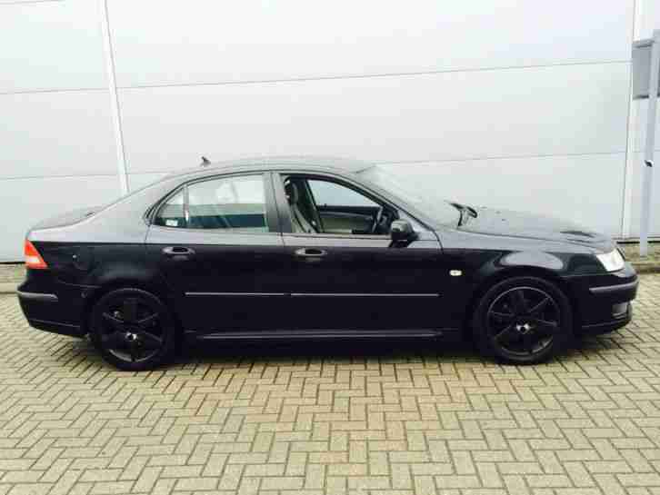 2005 55 reg Saab 9-3 1.9 TID ( 120bhp ) Vector Sport Diesel Black cream Leather