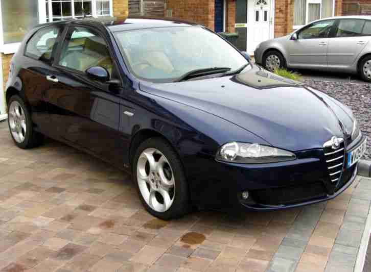 2005 ALFA ROMEO 147 JTD LUSSO | BLUE + NATURAL HIDE | FSH | VGC | 49MPG + QUICK!