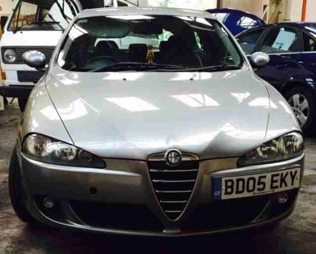 2005 ALFA ROMEO 147 JTD M-JET LUSSO GREY