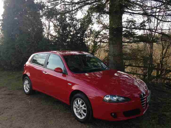 2005 ALFA ROMEO 147 T SPARK LUSSO RED