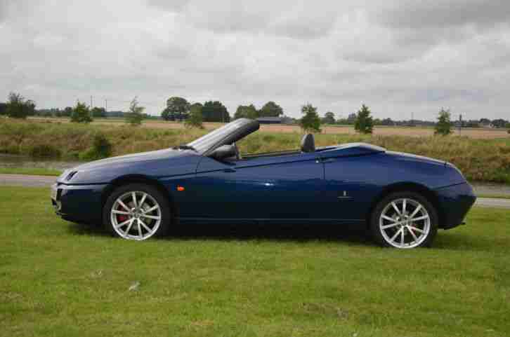 2005 ALFA ROMEO SPIDER JTS LUSSO FINAL EDITION BLUE