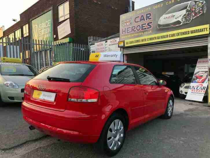2005 AUDI A3 1.6 SPECIAL EDITION 1.6 PETROL ONLY 79K FH ( AA ) WARRANTY INCLUDE