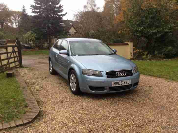 2005 AUDI A3 SE TDI AUTO BLUE