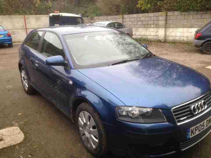 2005 AUDI A3 SPECIAL EDITION BLUE