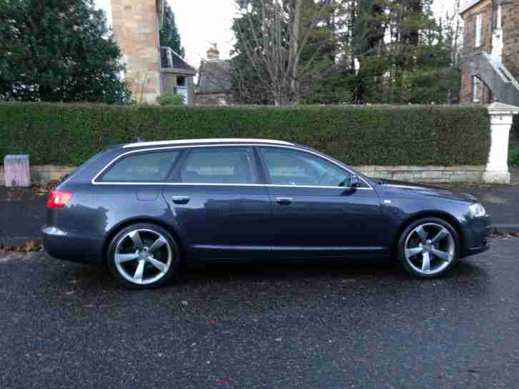 2005 AUDI A6 2.7 TDI S-LINE ESTATE,6 - SPEED MANUAL,19" ALLOYS,SAT NAV