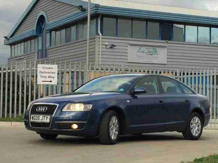 2005 AUDI A6 SE BLUE