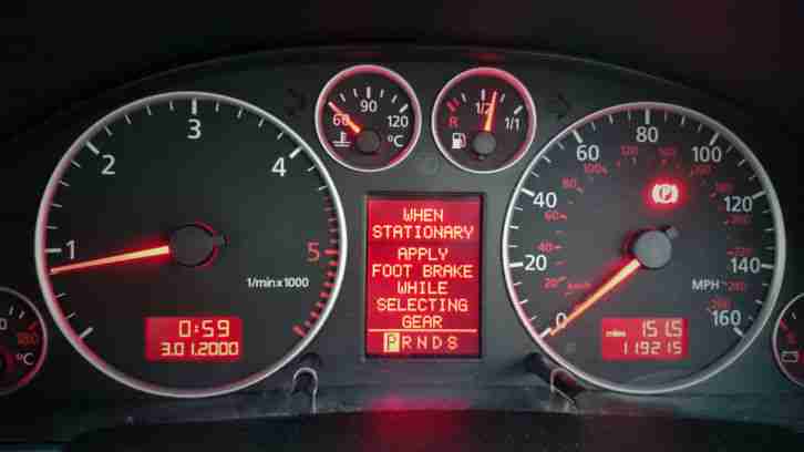 2005 AUDI A6 TDI QUATTRO SPORT AUTO SILVER