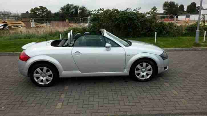 2005 AUDI TT ROADSTER SILVER LEATHER FULL SERVICE HISTORY Low Mileage 62000