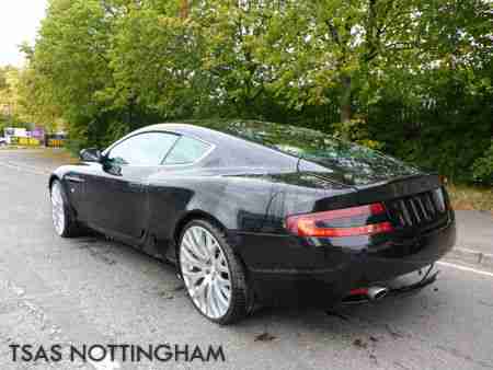 2005 Aston Martin DB9 5.9 Seq 450 Bhp Black *49K Miles* Black Damaged Salvage