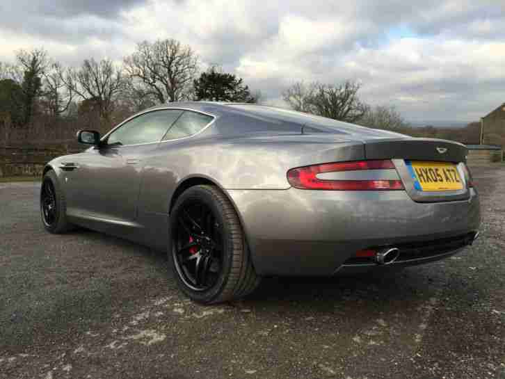 2005 Aston Martin DB9 Tiptronic, Tungsten Met, Iron Ore Leather, Maybe px swap
