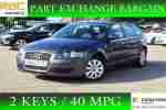 2005 A3 1.6 Sportback 5dr Petrol Manual