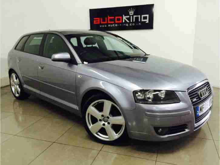 2005 Audi A3 2.0TDI S Line Sportback 5dr S Tronic 1OWNR 1/2LTHR BOSE FSH+CAMBELT