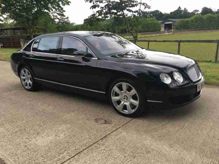 2005 CONTINENTAL FLYING SPUR BLACK